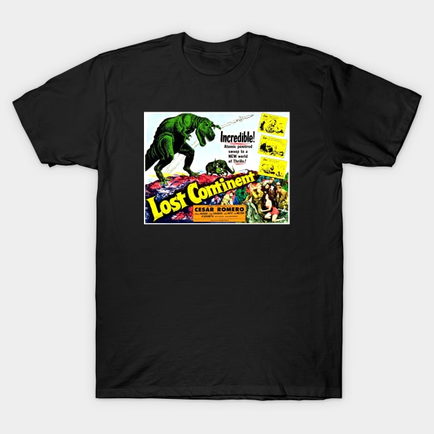 Lost Continent (1951) T-Shirt by Scum & Villainy